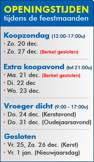 Openingstijden