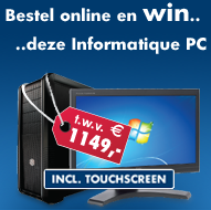 Bestel online en Win deze Informatique PC t.w.v. &euro; 1149,-