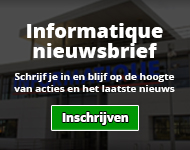 Aanmelden voor de nieuwsbrief