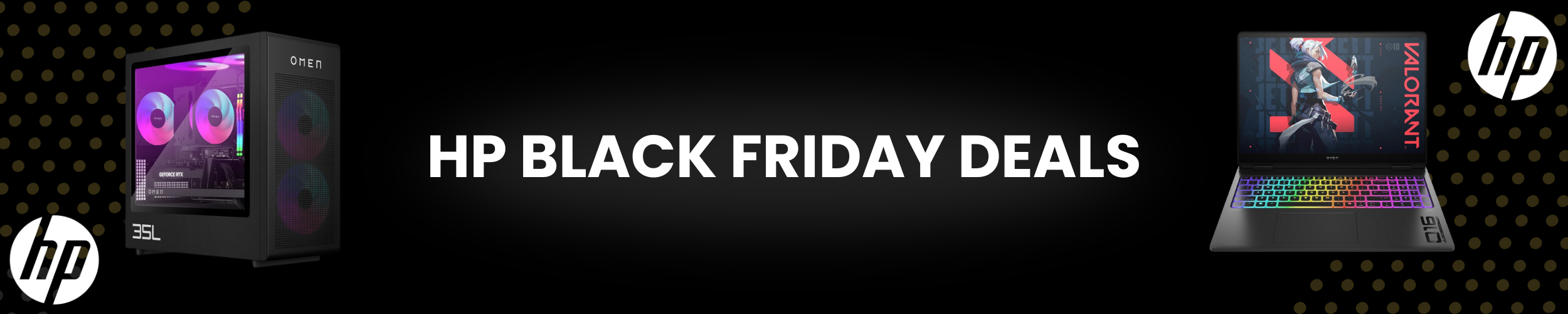 HP Black Friday Banner