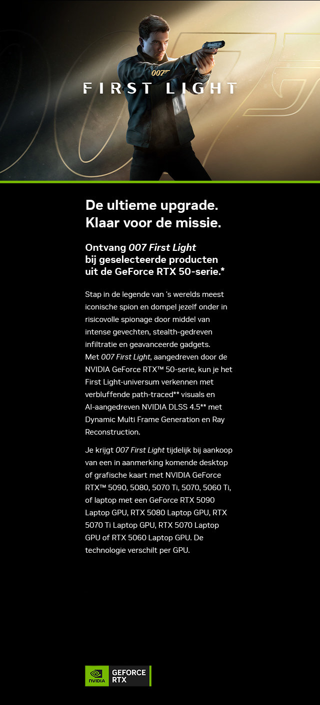 NVIDIA 007 First Light Bundle