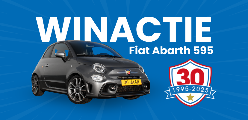 Winactie Abarth 595 - Informatique 30 jaar