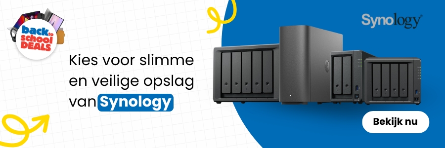 Synology NAS promo banner