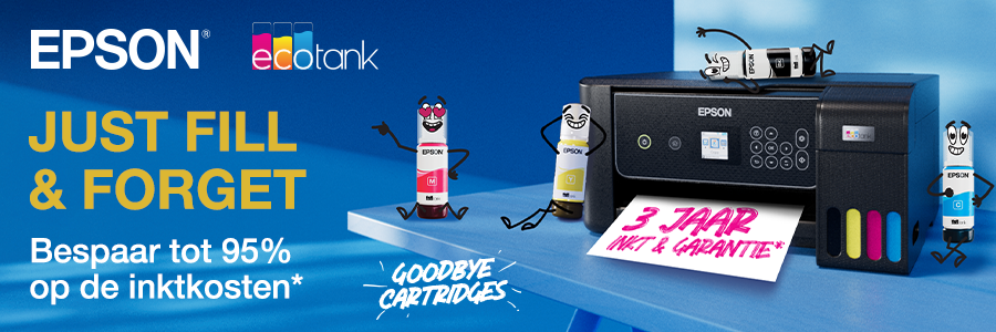 Epson printer 15% korting banner