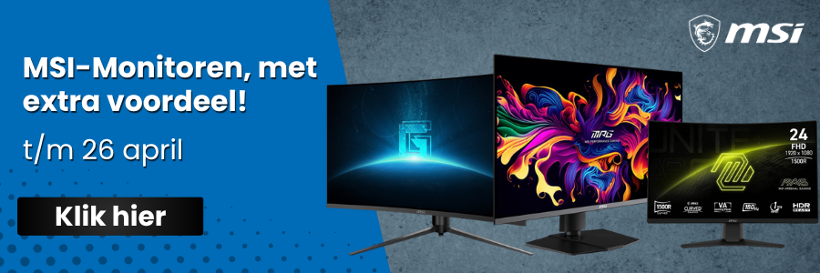 MSI Monitoren met extra voordeel!