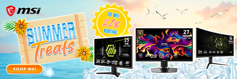 MSI Zomer Sale Monitoren